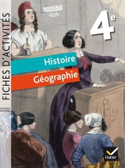 Fiches d'activités - Histoire-Géographie 4e Éd. 2017