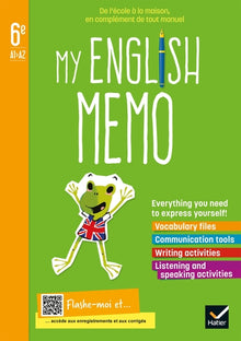 My English Memo - Anglais 6e