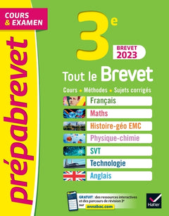 Prépabrevet Tout le brevet 2024 3e