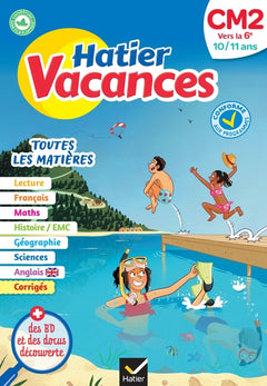 Cahier de vacances 2026 - Hatier vacances - Du CM2 vers la 6e 10/ 11 ans