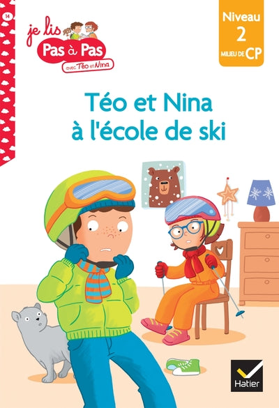 Téo et Nina à l'école de ski