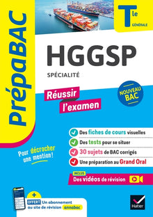 HGGSP Tle générale (spécialité) - Prépabac Réussir l'examen - Bac 2024: nouveau programme de Terminale
