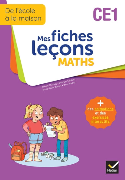 De l'école à la maison - Maths CE1 Ed. 2022