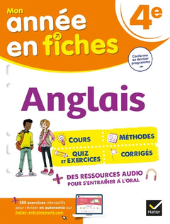 Anglais 4e: fiches de révision collège