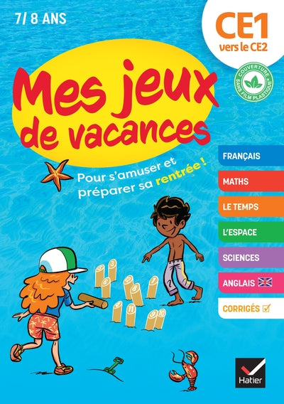 Mes jeux de vacances du CE1 vers le CE2