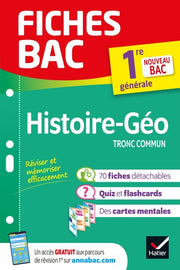 Fiches bac Histoire-Géographie 1re générale