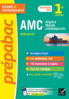 Prépabac AMC (Anglais monde contemporain) 1re générale (spécialité)