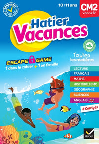 Cahier de vacances 2023 du CM2 vers la 6e