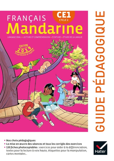 Mandarine - Français CE1 Éd. 2019 - Guide pédagogique
