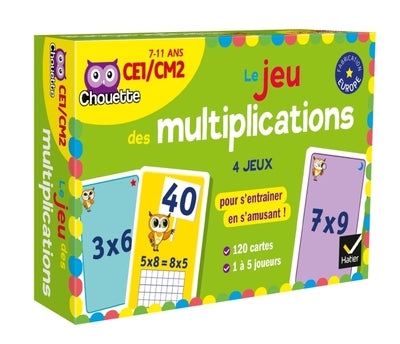 Le jeu des multiplications