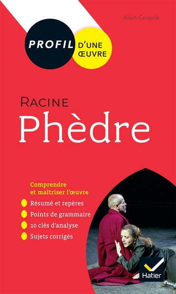 profil - racine, phèdre