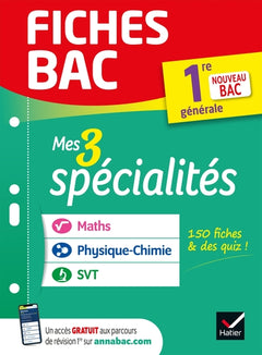 Fiches bac Mes 3 spécialités 1re générale