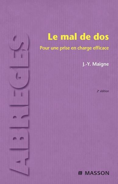 Le mal de dos
