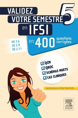 Validez votre semestre 5 en IFSI en 400 questions corrigées