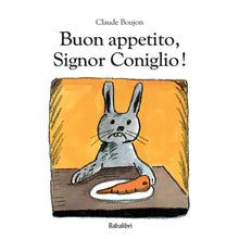 Bon appétit ! Monsieur Lapin