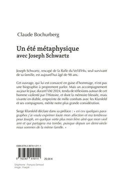 Un été métaphysique avec Joseph Schwartz