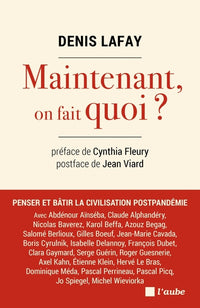 Maintenant, on fait quoi ?
