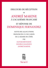 Discours de réception à l'Académie française et Réponse