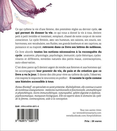 Le livre du cycle féminin à mettre entre toutes les mains