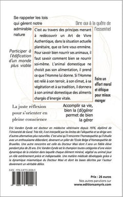 Valeurs requises de l'alimentation de l'Homme et de ses Animaux domestiques