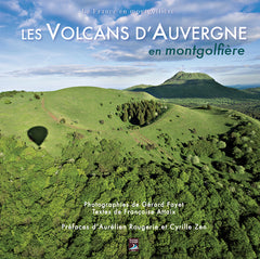 Les volcans d'auvergne en montgolfière