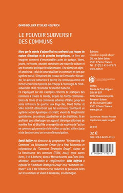 Le pouvoir subversif des communs