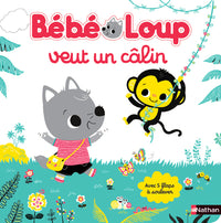 Bébé loup veut un câlin