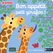 Bon appétit petit girafon !