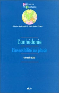 L'anhédonie