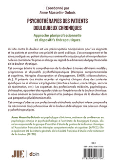 Psychothérapies des patients douloureux chroniques