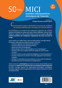 50 questions sur les MICI - maladies inflammatoires chroniques de l'intestin (2e édition)
