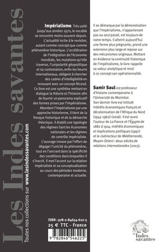 L'impérialisme, passé et présent: Un essai