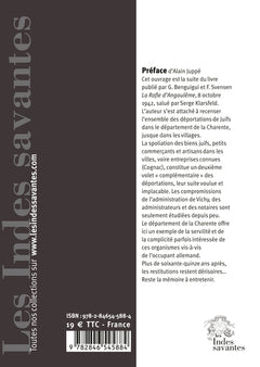 Rafles, déportation et spoliation des Juifs en Charente