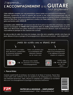 L'ACCOMPAGNEMENT A LA GUITARE