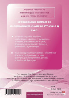 Mathematique 3eme - Resume complet du cours de 3eme