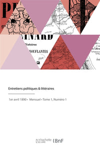 Entretiens politiques et littéraires