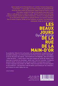 Les Beaux jours de la rue de la Main-d'Or