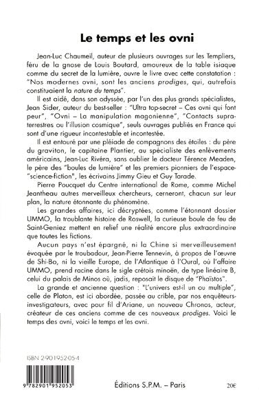 Temps et les OVNI