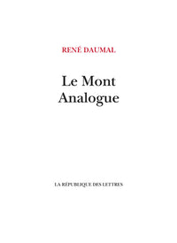 le mont analogue