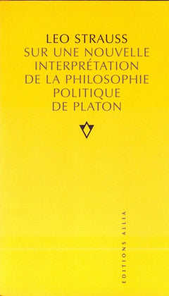 SUR UNE NOUVELLE INTERPRETATION DE LA PHILO. POLITIQUE