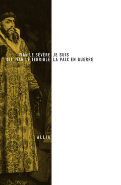 JE SUIS LA PAIX EN GUERRE