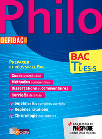 DéfiBac Terminale L ES S Philosophie
