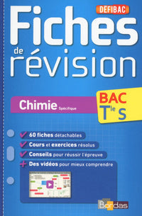 Défibac - Fiches de révision - Chimie Tle S