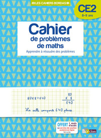 Cahier de problèmes de maths CE2