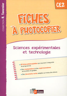 Tavernier sciences expérimentales et technologie CE2 2015