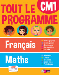 Tout le programme français/maths - CM1