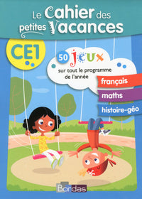 Le cahier des petites vacances
