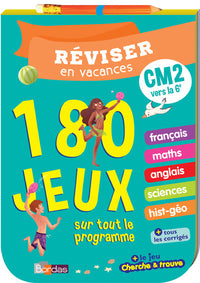 Réviser en vacances - bloc jeux CM2 vers la 6e