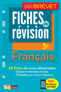 Défibrevet - Fiches de révision - Français 3e