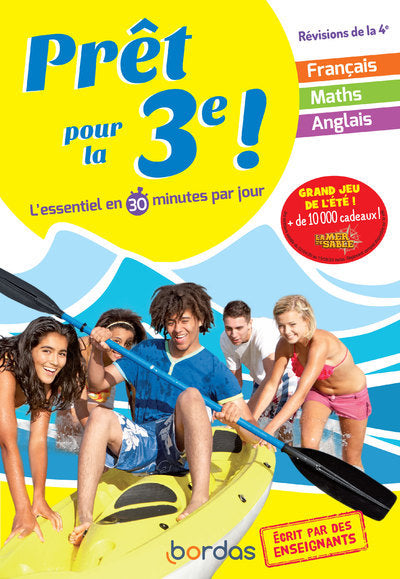 Prêt pour la 3e - Cahier de vacances, révisions de la 4e